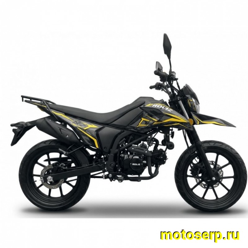 Купить  Мопед Roliz Альфа URSA 50 17/17" Карбюр, мотард Motard 50 17/17" USB (шт) 01250 купить с доставкой по Москве и России, цена, технические характеристики, комплектация фото  - motoserp.ru