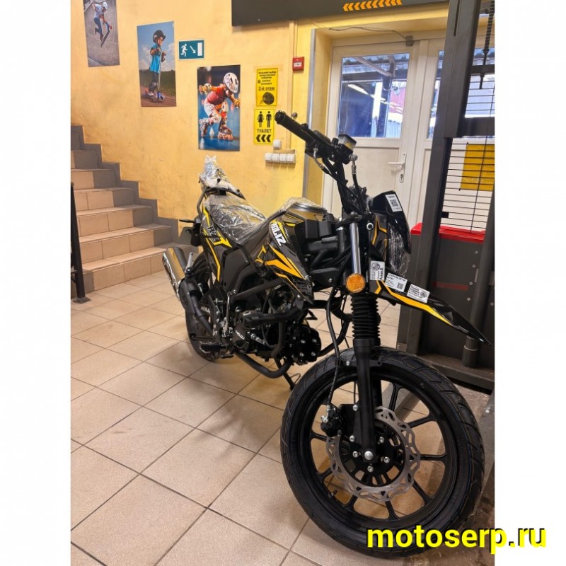 Купить  Мопед Roliz Альфа URSA 50 17/17" Карбюр, мотард Motard 50 17/17" USB (шт) 01250 купить с доставкой по Москве и России, цена, технические характеристики, комплектация фото  - motoserp.ru