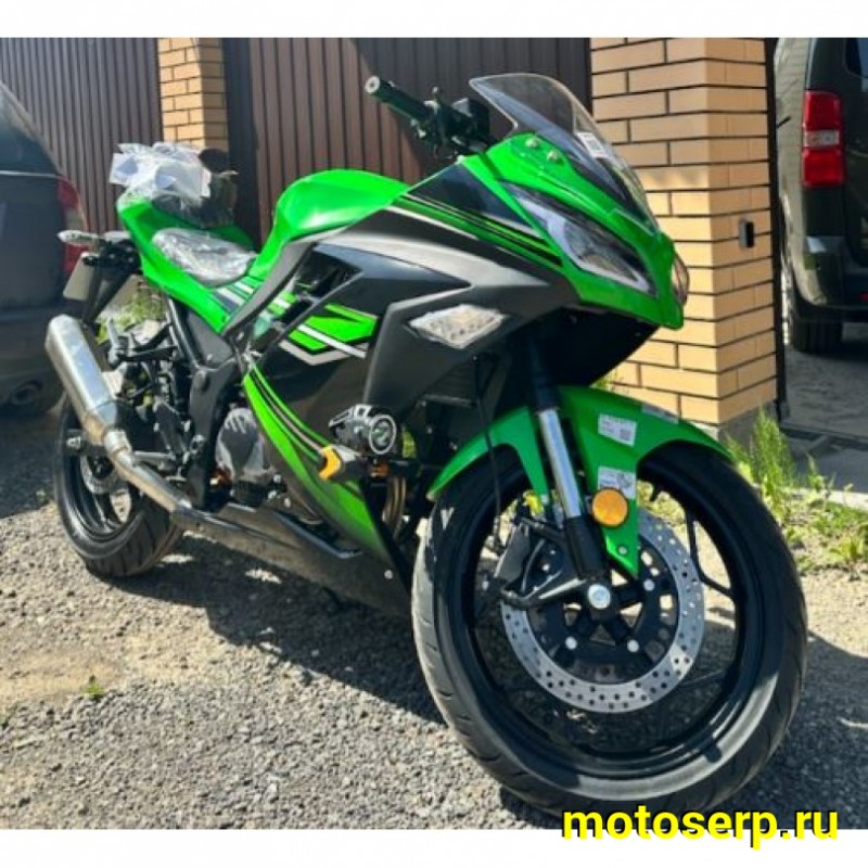 Купить  Мотоцикл MM FALCON PRIME 3 NEW (Kawasaki NINJA ) 2026г. 4Т, 300cc, 175FMN, PR300, 6КПП, 110/150х70-17"(шт) (MM  купить с доставкой по Москве и России, цена, технические характеристики, комплектация фото  - motoserp.ru