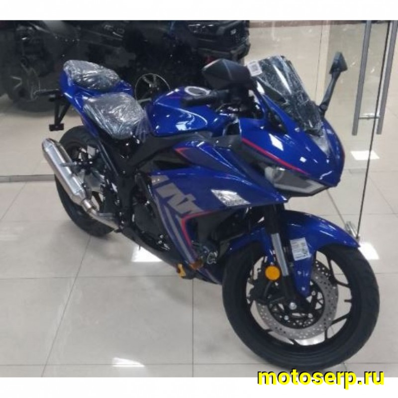 Купить  Мотоцикл MM FALCON PRIME 2 NEW (репл. Yamaha R6) (Прайм2) 2026г спорт 4Т, 300cc, 175FMN, PR300 , 6КПП, 110/70-17"/150/70-17" шт) (MM  купить с доставкой по Москве и России, цена, технические характеристики, комплектация фото  - motoserp.ru