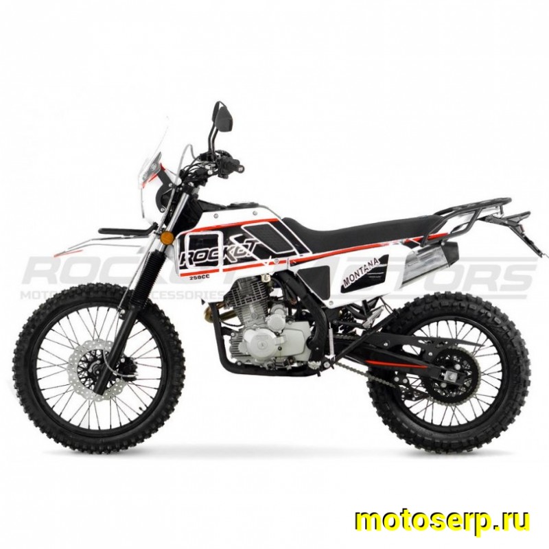Купить  Мотоцикл внедорожный ROCKOT MONTANA (шт) (ROCKOT купить с доставкой по Москве и России, цена, технические характеристики, комплектация фото  - motoserp.ru