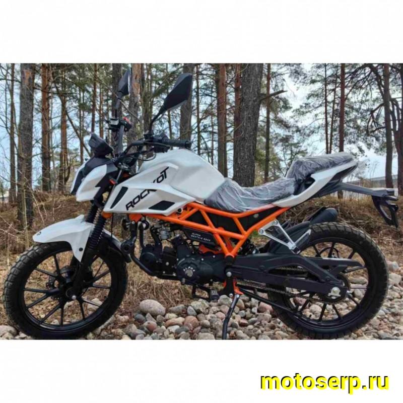 Купить  Мопед Rockot Alpha RESTYLE (Альфа Рестайл) + ЦПГ 4Т,возд. охл.,17"/17" диск./диск. (шт) 01250 (Rockot (ФОТО купить с доставкой по Москве и России, цена, технические характеристики, комплектация фото  - motoserp.ru