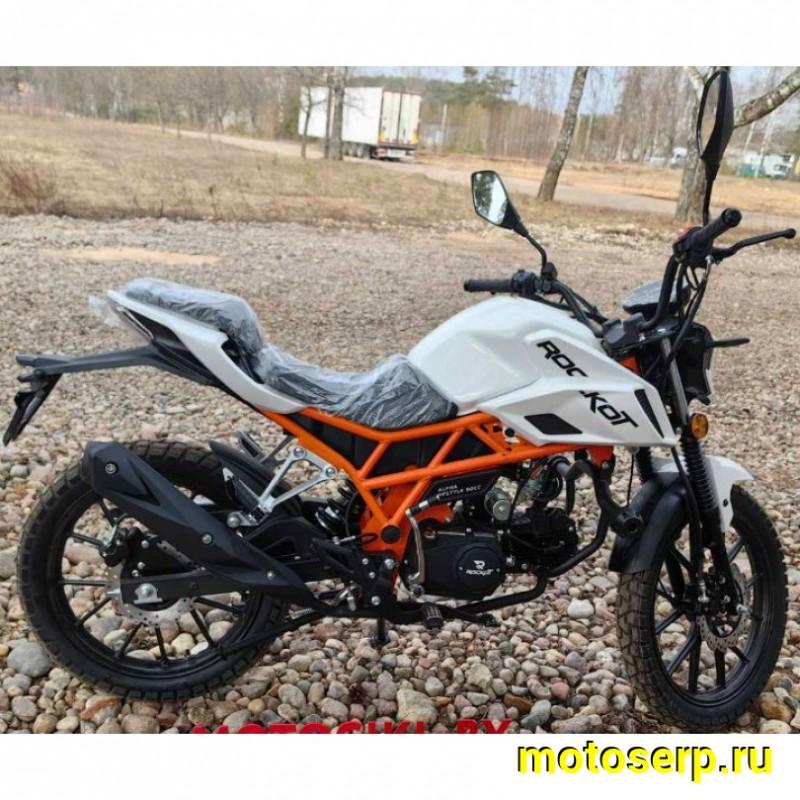 Купить  Мопед Rockot Alpha RESTYLE (Альфа Рестайл) + ЦПГ 4Т,возд. охл.,17"/17" диск./диск. (шт) 01250 (Rockot (ФОТО купить с доставкой по Москве и России, цена, технические характеристики, комплектация фото  - motoserp.ru