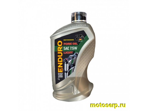 Купить  Масло K.A.T Enduro Fork Oil Light 7,5W (вилочное гидравлическое масло) (шт) (KAT ER100047 купить с доставкой по Москве и России, цена, технические характеристики, комплектация фото  - motoserp.ru