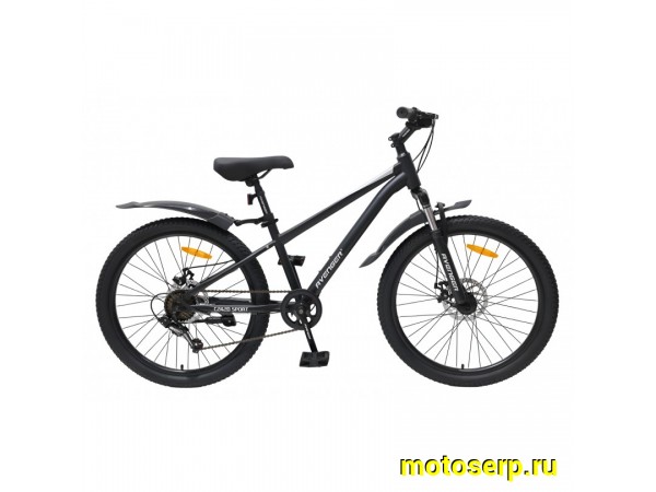 Купить  24" AVENGER C242D черный (13") (ЕВЕНЖЕР С242Д ) 24"; 6ск; рама-сталь; тормоз-Disk (шт) (ART  купить с доставкой по Москве и России, цена, технические характеристики, комплектация фото  - motoserp.ru