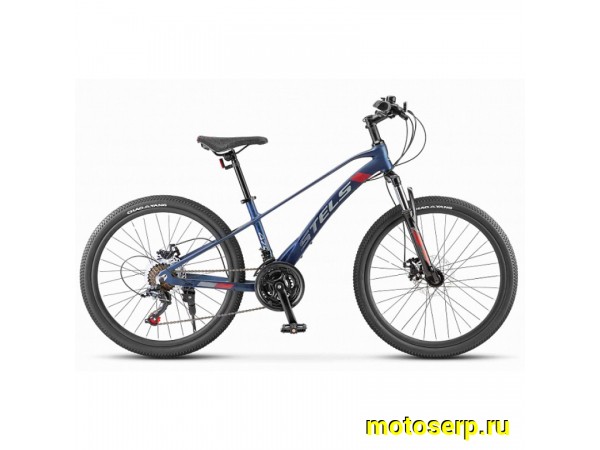 Купить  24" STELS Turbo 470 24MD синий (13") (Стелс турбо 470 24мд) 24"; 21ск; рама-магний; тормоз-Disk (шт) (ART купить с доставкой по Москве и России, цена, технические характеристики, комплектация фото  - motoserp.ru