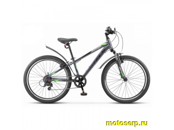 Купить  24" STELS Turbo 400 24V (12") (Стелс турбо 400 24В) 24"; 6ск; рама-сталь; тормоз-V-Brake (шт) (ART купить с доставкой по Москве и России, цена, технические характеристики, комплектация фото  - motoserp.ru