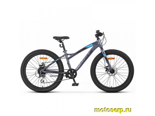 Купить  24" STELS Adrenalin 24MD серый (13") (Стелс адреналин 24мд) 24"; 8ск; рама-алюм; тормоз-Disk (шт) (ART купить с доставкой по Москве и России, цена, технические характеристики, комплектация фото  - motoserp.ru