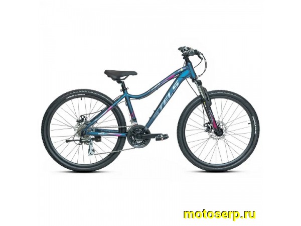 Купить  26" STELS MISS 610 синий (15) (стелс мисс 610) 26"; 21ск; рама-алюм; тормоз-Disk-мех (шт) (ART купить с доставкой по Москве и России, цена, технические характеристики, комплектация фото  - motoserp.ru