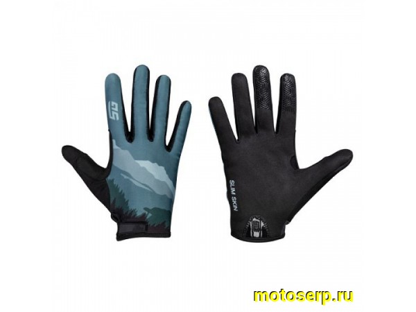 Купить  Перчатки вело текстиль. полноразмерные STG Slim Skin зеленый (размер M) (шт) (ART купить с доставкой по Москве и России, цена, технические характеристики, комплектация фото  - motoserp.ru