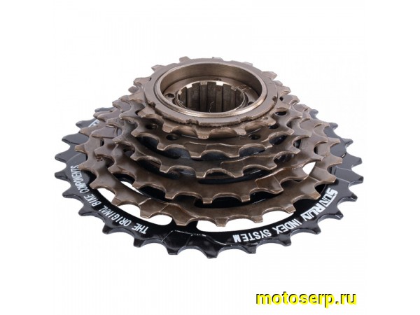 Купить  Трещетка 6 звезд (шестерник) SunRun Вело (шт) (ART купить с доставкой по Москве и России, цена, технические характеристики, комплектация фото  - motoserp.ru