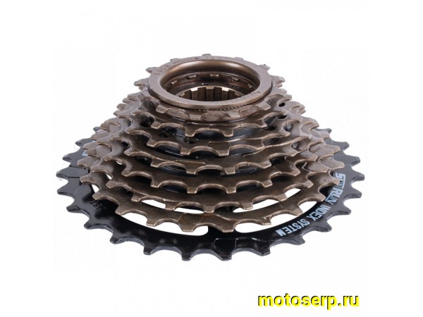 Купить  Трещетка 8 звезд (восьмерник) SunRun Вело (шт) (ART купить с доставкой по Москве и России, цена, технические характеристики, комплектация фото  - motoserp.ru