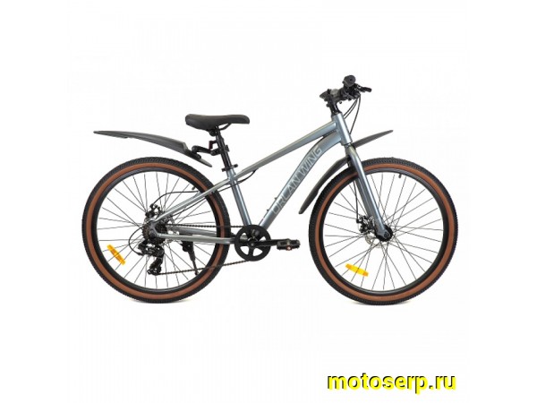 Купить  26" FALCON BIKE SHIFT 1.0 серый (Фалькон Байк Шифт 1.0) 26"; 6ск; рама-алюминий; тормоз-Disk (шт) (ART купить с доставкой по Москве и России, цена, технические характеристики, комплектация фото  - motoserp.ru