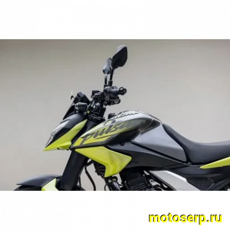 Купить  Мотоцикл BAJAJ Pulsar N125 ( Баджаж Пульсар 125) 125сс, 4Т, возд.охл., карбюр., кол.17"/17" (шт) купить с доставкой по Москве и России, цена, технические характеристики, комплектация фото  - motoserp.ru