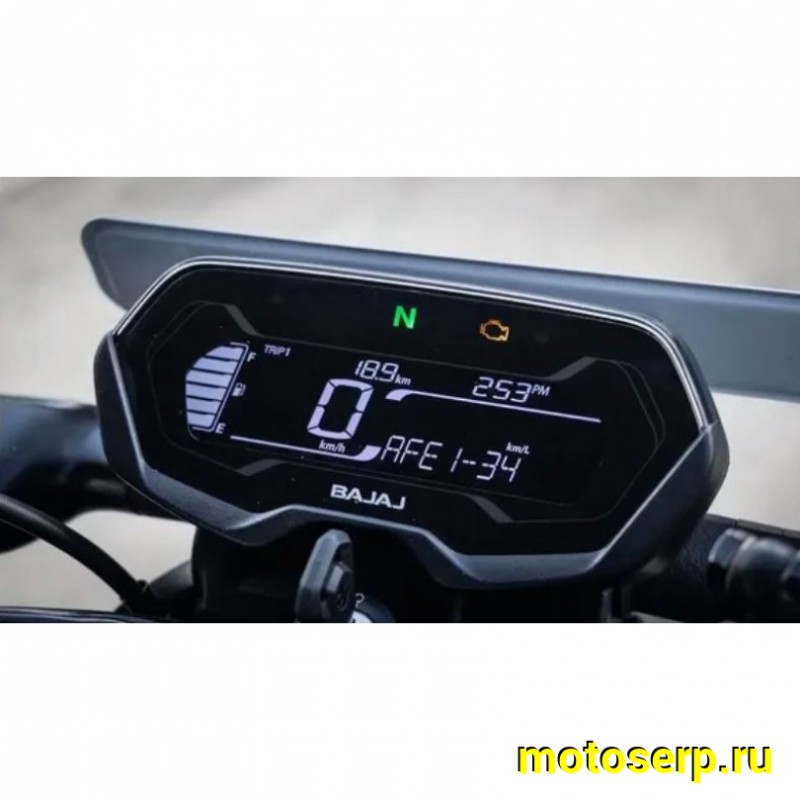 Купить  Мотоцикл BAJAJ Pulsar N125 ( Баджаж Пульсар 125) 125сс, 4Т, возд.охл., карбюр., кол.17"/17" (шт) купить с доставкой по Москве и России, цена, технические характеристики, комплектация фото  - motoserp.ru
