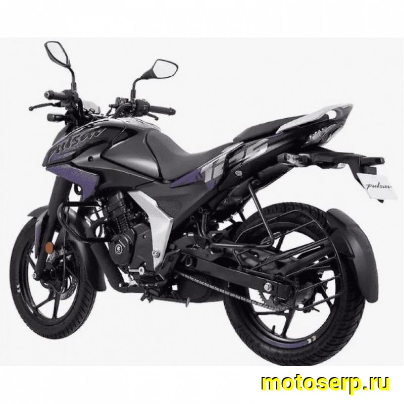 Купить  Мотоцикл BAJAJ Pulsar N125 ( Баджаж Пульсар 125) 125сс, 4Т, возд.охл., карбюр., кол.17"/17" (шт) купить с доставкой по Москве и России, цена, технические характеристики, комплектация фото  - motoserp.ru