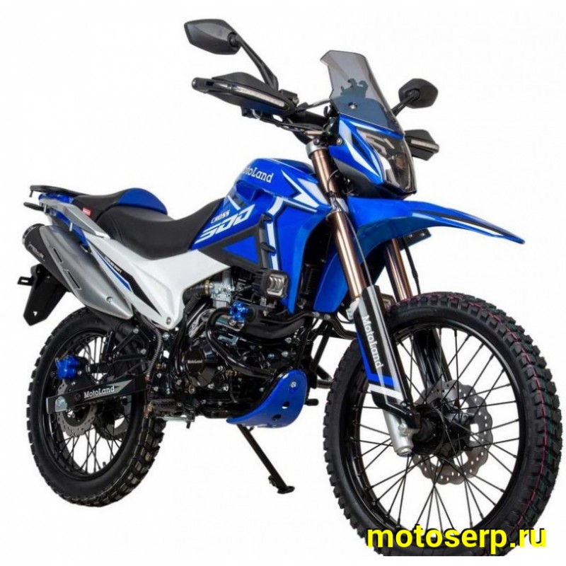 Купить  Мотоцикл внедорожный Motoland ENDURO SHIFT 300 172FMM PR300 синий (ЭПТС), 21/18, (шт) (ML 26630 купить с доставкой по Москве и России, цена, технические характеристики, комплектация фото  - motoserp.ru