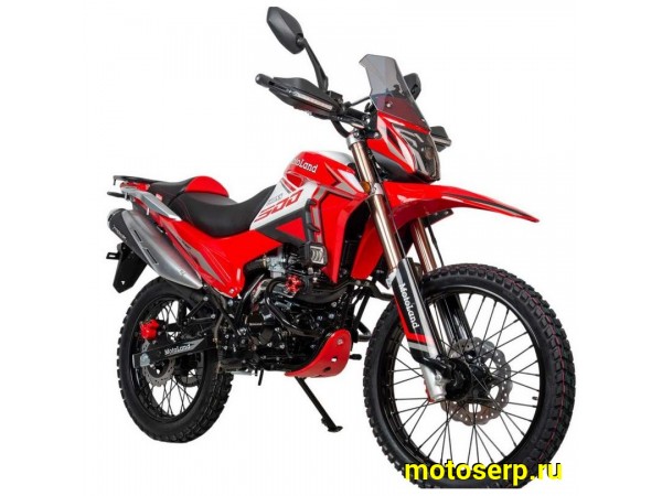 Купить  Мотоцикл внедорожный Motoland  ENDURO SHIFT красный (ЭПТС), 21/18, (шт) (ML 26631 купить с доставкой по Москве и России, цена, технические характеристики, комплектация фото  - motoserp.ru