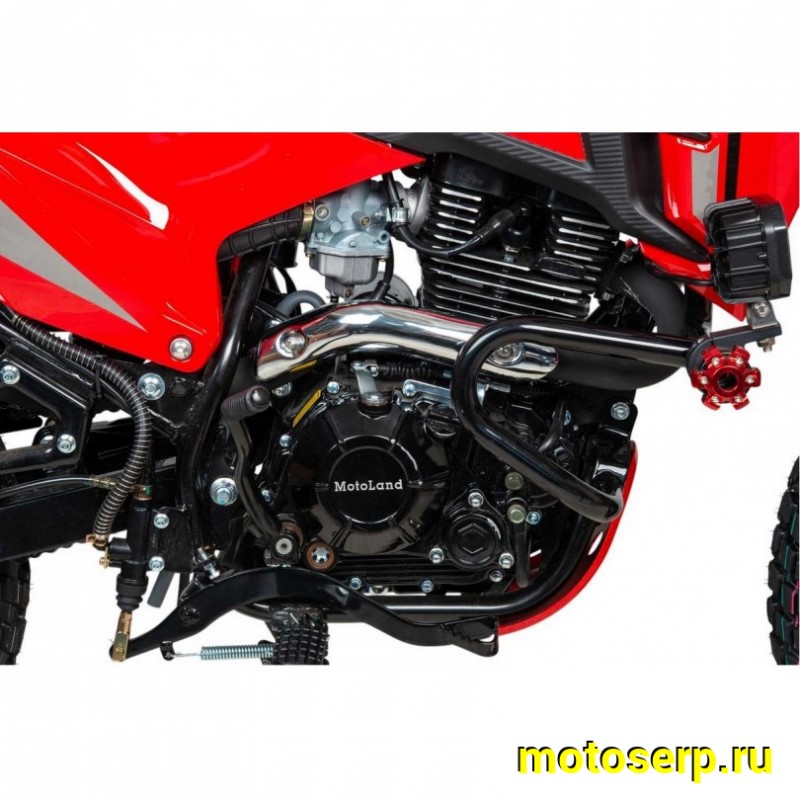 Купить  Мотоцикл внедорожный Motoland  ENDURO SHIFT красный (ЭПТС), 21/18, (шт) (ML 26631 купить с доставкой по Москве и России, цена, технические характеристики, комплектация фото  - motoserp.ru