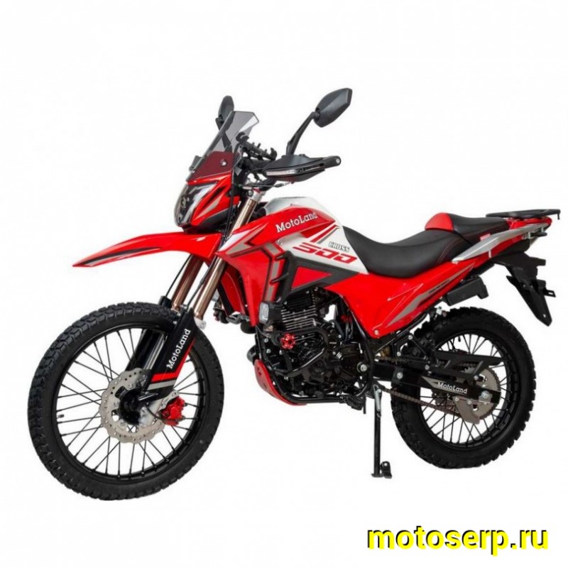 Купить  Мотоцикл внедорожный Motoland  ENDURO SHIFT красный (ЭПТС), 21/18, (шт) (ML 26631 купить с доставкой по Москве и России, цена, технические характеристики, комплектация фото  - motoserp.ru