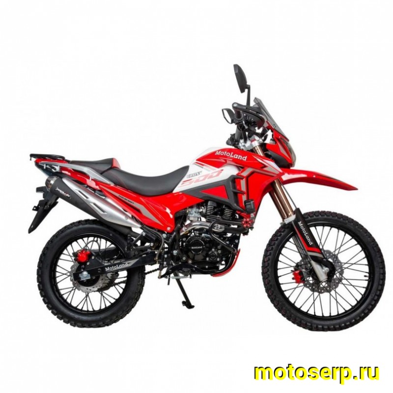 Купить  Мотоцикл внедорожный Motoland  ENDURO SHIFT красный (ЭПТС), 21/18, (шт) (ML 26631 купить с доставкой по Москве и России, цена, технические характеристики, комплектация фото  - motoserp.ru