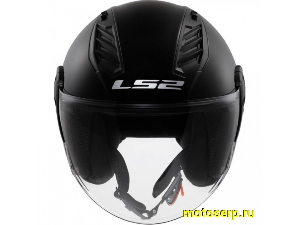 Купить  Шлем открытый LS2 OF616 AIRFLOW 2 SOLID Gloss Black (S) (шт) (LS2 купить с доставкой по Москве и России, цена, технические характеристики, комплектация фото  - motoserp.ru