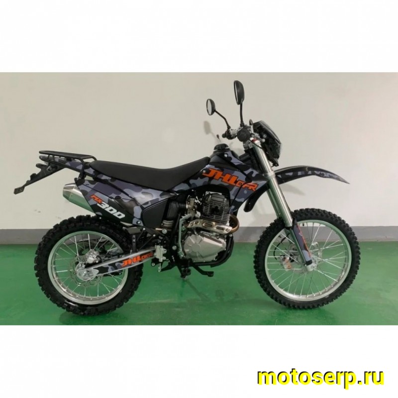 Купить  Мотоцикл Кросс/Эндуро JHL MX 300 камуфляж (спортинв) 21/18, 300cc, ZS172FMM-5 PR  (шт) (ТехМаркет купить с доставкой по Москве и России, цена, технические характеристики, комплектация фото  - motoserp.ru