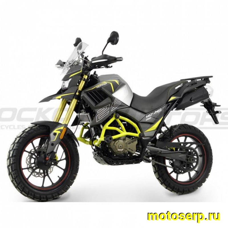 Купить  Мотоцикл внедорожный ROCKOT HOUND 2.0 Тур-эндуро (ЭПТС)  (шт) (ROCKOT  купить с доставкой по Москве и России, цена, технические характеристики, комплектация фото  - motoserp.ru