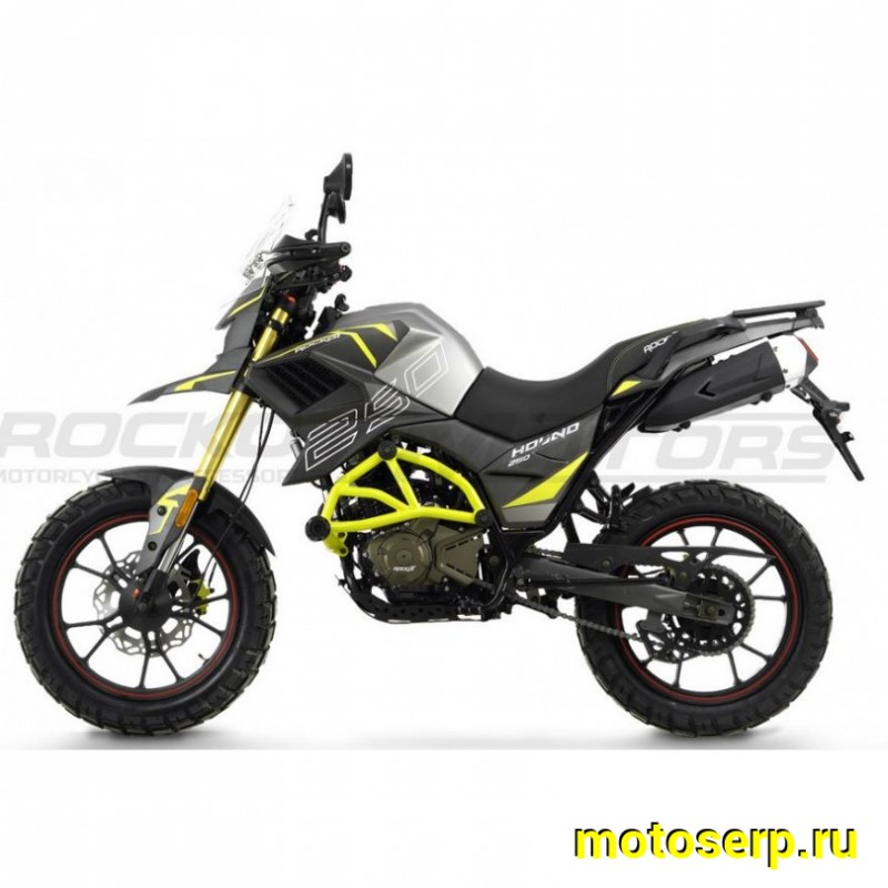 Купить  Мотоцикл внедорожный ROCKOT HOUND 2.0 Тур-эндуро (ЭПТС)  (шт) (ROCKOT  купить с доставкой по Москве и России, цена, технические характеристики, комплектация фото  - motoserp.ru