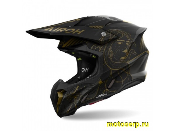 Купить  Шлем Кросс AIROH TWIST 3.0 TITAN MATTE BLACK (XXL) (шт) (AIM TW3TIT35-XXL купить с доставкой по Москве и России, цена, технические характеристики, комплектация фото  - motoserp.ru