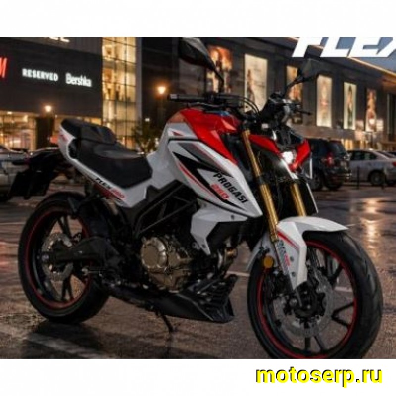 Купить  Мотоцикл PROGASI FLEX 250 (ЭПТС) JYZM250 (172FMM-S, 4 клапанный) (шт)  купить с доставкой по Москве и России, цена, технические характеристики, комплектация фото  - motoserp.ru