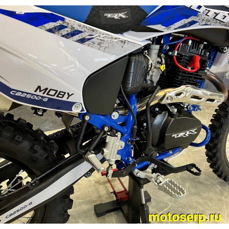 Купить  Мотоцикл Кросс/Эндуро TRX MOBY 250 (спортинв) 165FMM, 21/18" (шт) ( купить с доставкой по Москве и России, цена, технические характеристики, комплектация фото  - motoserp.ru