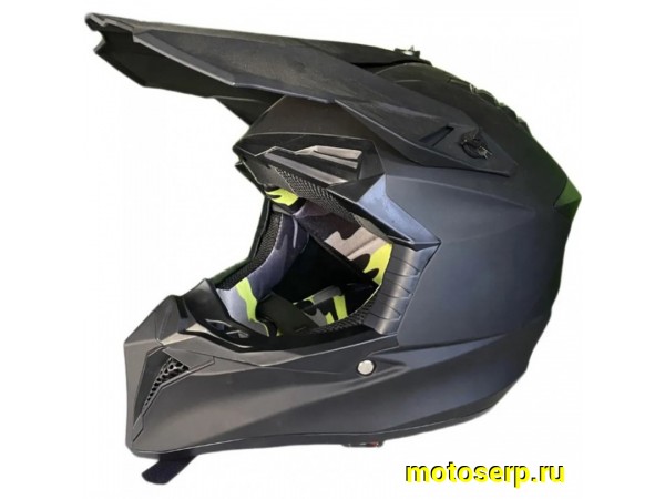 Купить  Шлем Кросс MOTAX 127 Matt Black (G26) (L) (шт) (MOTAX купить с доставкой по Москве и России, цена, технические характеристики, комплектация фото  - motoserp.ru