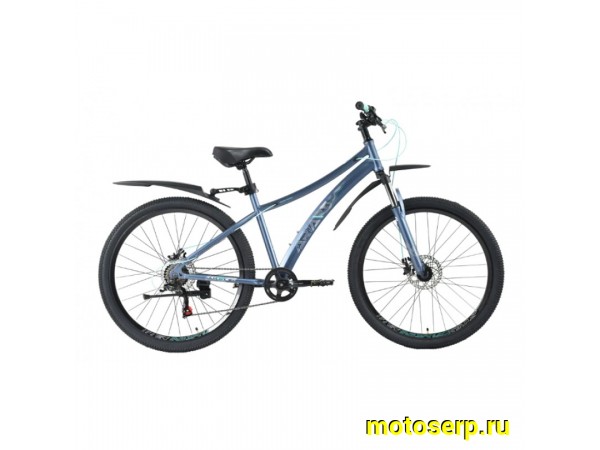 Купить  27.5" TECH TEAM ARIA серый (17) (Тач Тим Ариа) 27.5"; 7ск; рама-сталь; тормоз-Disk (шт) (ART купить с доставкой по Москве и России, цена, технические характеристики, комплектация фото  - motoserp.ru