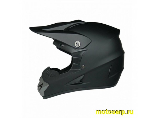 Купить  Шлем Кросс (Детский) MOTAX 125 Argos Matt Black (G22) (M) (шт) (MOTAX купить с доставкой по Москве и России, цена, технические характеристики, комплектация фото  - motoserp.ru