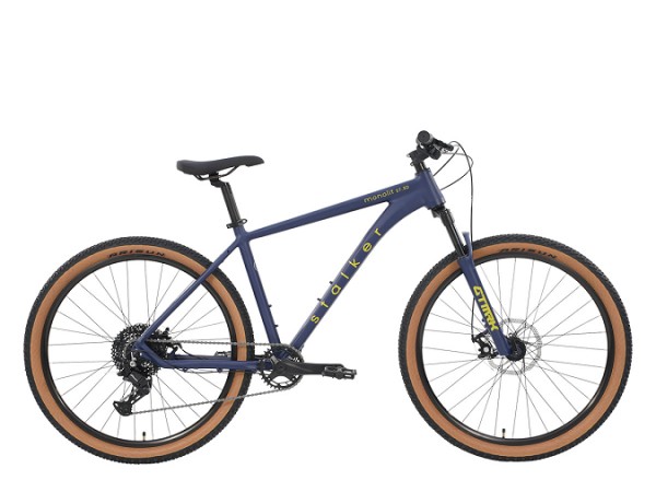 Купить  27.5" STALKER MONOLIT27.3 синий (16&rdquo;) (Сталкер Монолит27.3) 27,5&rdquo;; горный; 8ск; рама-алюминий; тормоз-Disk (шт) (ART купить с доставкой по Москве и России, цена, технические характеристики, комплектация фото  - motoserp.ru