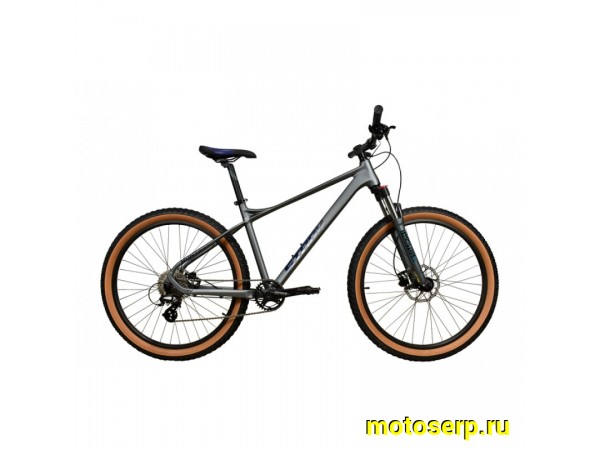 Купить  27.5" STARK HUNTER27.2 серый (19&rdquo;) (Старк Хантер27.2) 27,5&rdquo;; горный; 8ск; рама-алюминий; тормоз-Disk (шт) (ART купить с доставкой по Москве и России, цена, технические характеристики, комплектация фото  - motoserp.ru