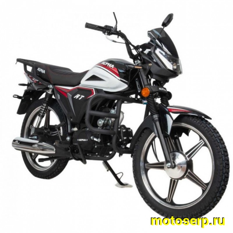 Купить  Мопед Motoland Альфа RT 11 50сс чёрный (A) 18/18" (шт) (ML 21924 (ФОТО купить с доставкой по Москве и России, цена, технические характеристики, комплектация фото  - motoserp.ru