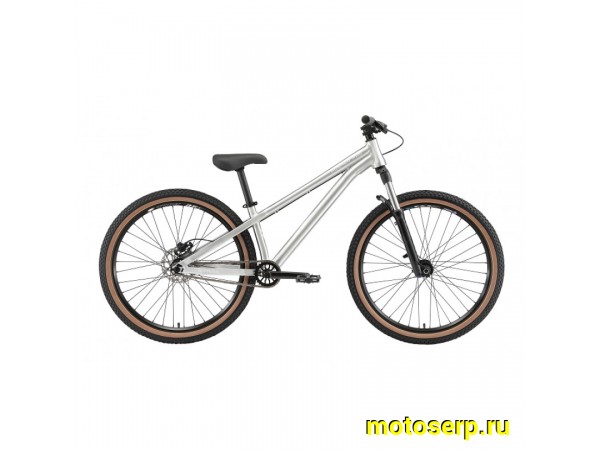 Купить  26" STARK POOSHER металик (L&rdquo;) (Старк пушер) 26&rdquo;; горный; 1ск; рама-алюминий; тормоз-Disk (шт) (ART1 купить с доставкой по Москве и России, цена, технические характеристики, комплектация фото  - motoserp.ru