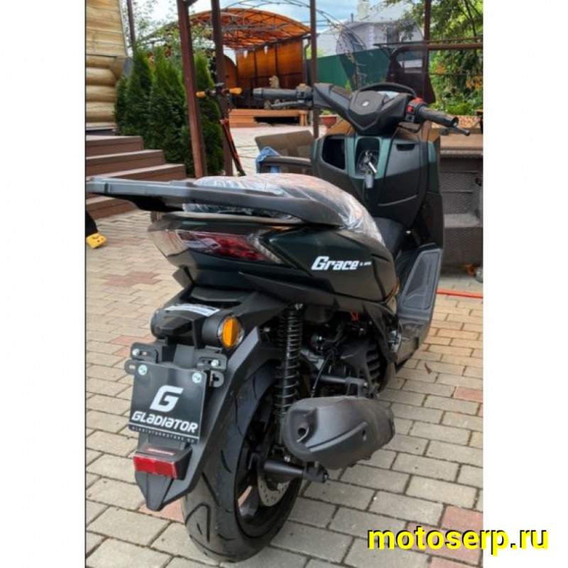 Купить  Скутер Gladiator GRACE 13/13", 50сс, Комбибрейк, диск/диск (шт) 01700 купить с доставкой по Москве и России, цена, технические характеристики, комплектация фото  - motoserp.ru