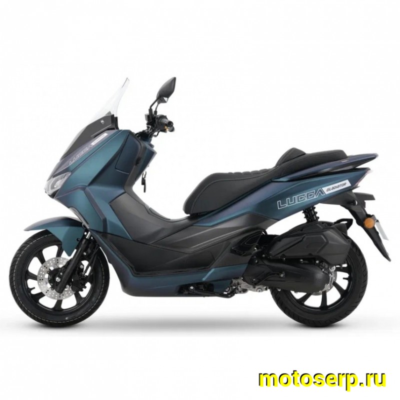 Купить  Скутер Gladiator LUCCA 14/14", 50сс, Комбибрейк, диск/диск (шт) 01700 купить с доставкой по Москве и России, цена, технические характеристики, комплектация фото  - motoserp.ru