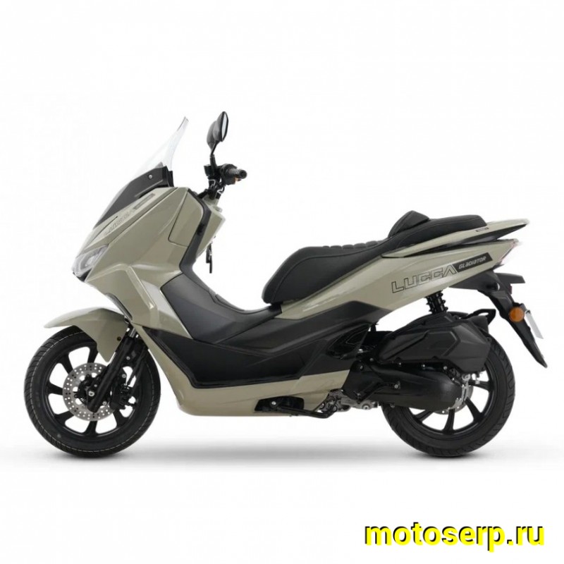 Купить  Скутер Gladiator LUCCA 14/14", 50сс, Комбибрейк, диск/диск (шт) 01700 купить с доставкой по Москве и России, цена, технические характеристики, комплектация фото  - motoserp.ru