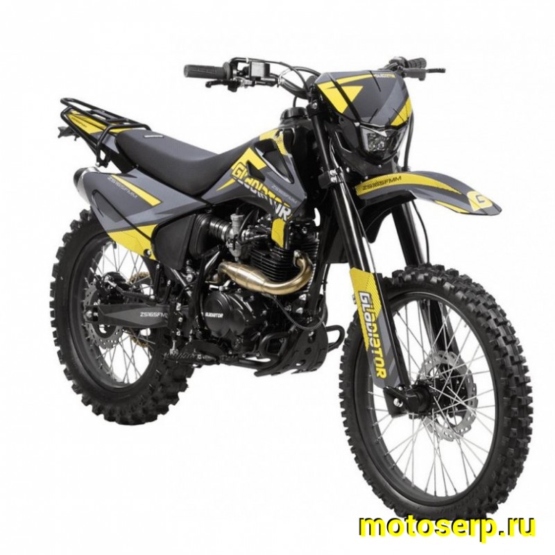 Купить  Мотоцикл Кросс/Эндуро Gladiator C1, 250cc, 165FMM (шт)  купить с доставкой по Москве и России, цена, технические характеристики, комплектация фото  - motoserp.ru