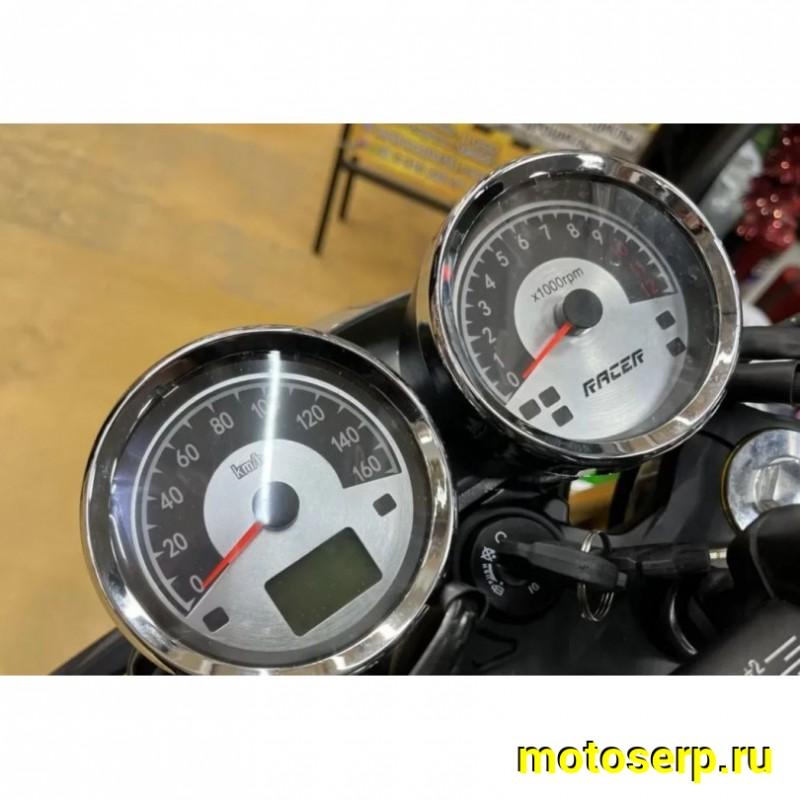 Купить  Мотоцикл RACER RC300-GY8H Triumph Чёрный (Рейсер Триумф) Кафе-рейсер 300cc, 170FMN 25лс, 4Т; 17"; 5 пер, диск торм, (шт)(ФОТО купить с доставкой по Москве и России, цена, технические характеристики, комплектация фото  - motoserp.ru