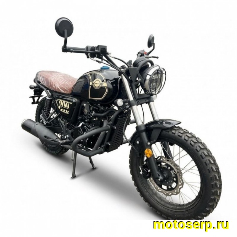 Купить  Мотоцикл ROLIZ WALKER NB300 Черный, (ЭПТС) 300cc, 174MN, 4.10-18"/120/90-17" (шт) (Roliz купить с доставкой по Москве и России, цена, технические характеристики, комплектация фото  - motoserp.ru