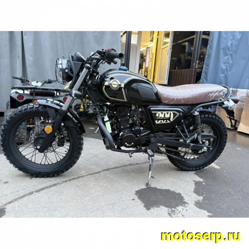 Купить  Мотоцикл ROLIZ WALKER NB300 Черный, (ЭПТС) 300cc, 174MN, 4.10-18"/120/90-17" (шт) (Roliz купить с доставкой по Москве и России, цена, технические характеристики, комплектация фото  - motoserp.ru
