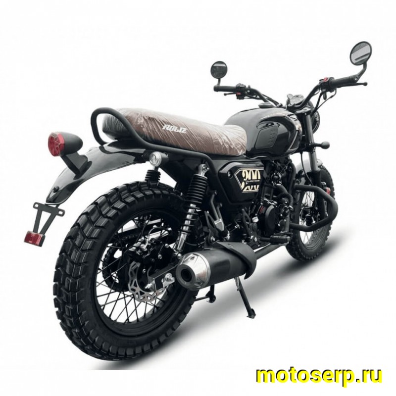 Купить  Мотоцикл ROLIZ WALKER NB300 Черный, (ЭПТС) 300cc, 174MN, 4.10-18"/120/90-17" (шт) (Roliz купить с доставкой по Москве и России, цена, технические характеристики, комплектация фото  - motoserp.ru