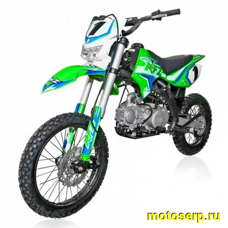 Купить  Питбайк Apollo RFZ START 125LE эл/кикстарт,17/14" (спортинв) (шт) (Motax купить с доставкой по Москве и России, цена, технические характеристики, комплектация фото  - motoserp.ru