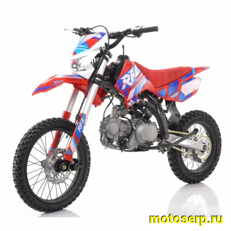 Купить  Питбайк Apollo RFZ START 125LE эл/кикстарт,17/14" (спортинв) (шт) (Motax купить с доставкой по Москве и России, цена, технические характеристики, комплектация фото  - motoserp.ru