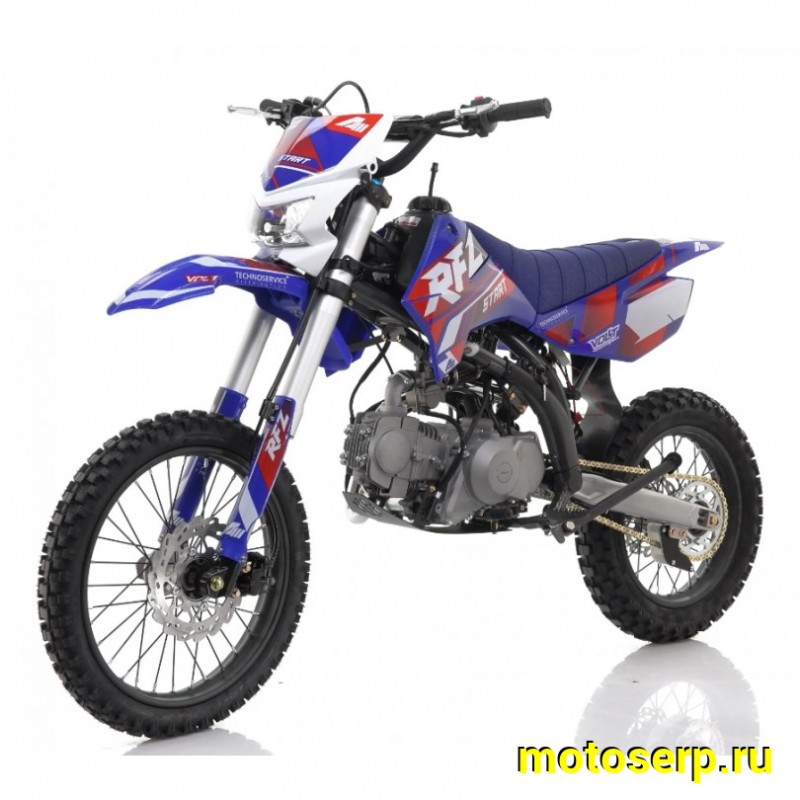Купить  Питбайк Apollo RFZ START 125LE эл/кикстарт,17/14" (спортинв) (шт) (Motax купить с доставкой по Москве и России, цена, технические характеристики, комплектация фото  - motoserp.ru